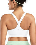RUNNING GIRL Sports Bras for Women, Molded Cup High Impact Sports Bra Workout Bras for Women High Support Racerback
