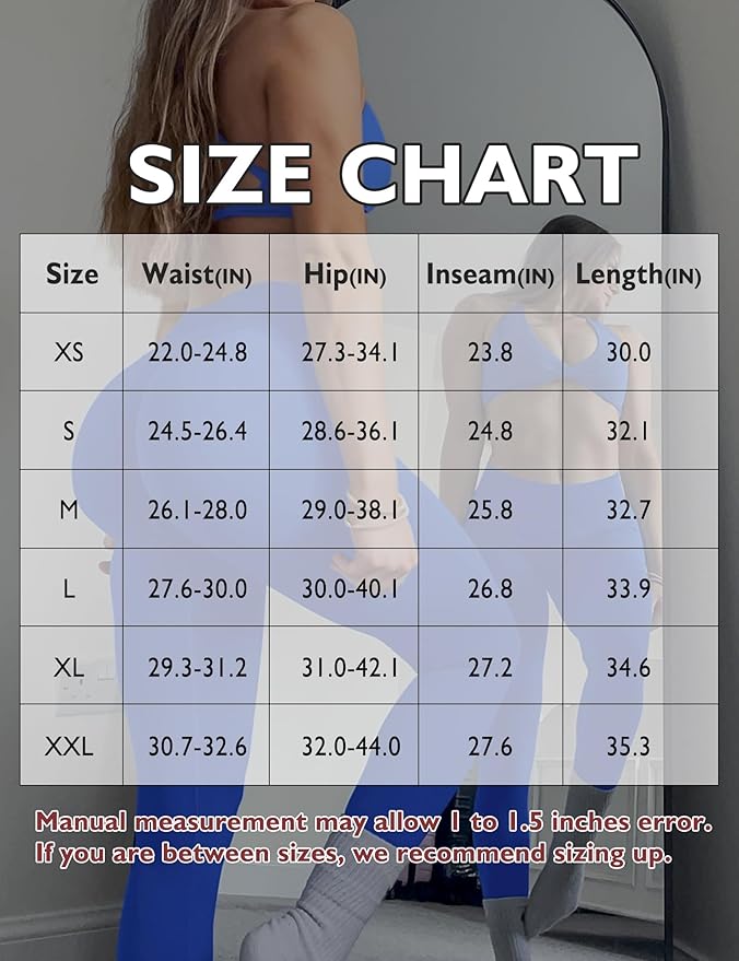 Ieumaz Scrunch Butt Lifting Leggings for Women Gym Seamless Workout Leggings Mid Low Waist Tummy Control Yoga Pants
