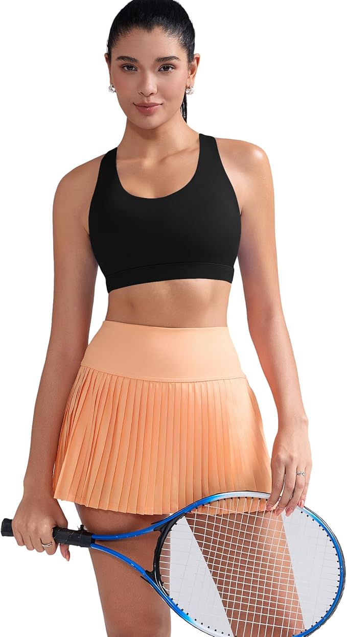 RUNNING GIRL Sports Bras for Women,Padded Strappy Sports Bras Criss-Cross Back Medium Support Sports Bras with Removable Cups