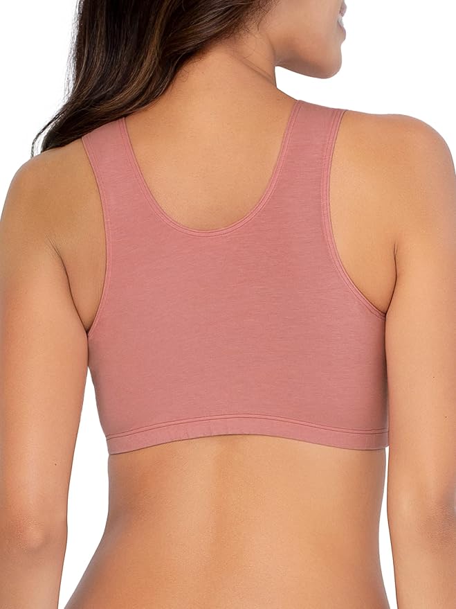 Fruit of the Loom Women's Cotton Tank Bra for Women - Ultimate Comfort & Breathable Fit
