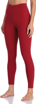 Colorfulkoala Women's High Waisted Yoga Pants 7/8 Length Leggings with Pockets