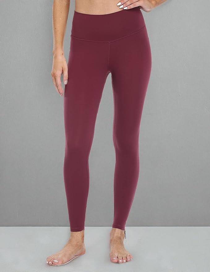 YUNOGA Women's Ultra Soft High Waisted Seamless Leggings Tummy Control Yoga Pants
