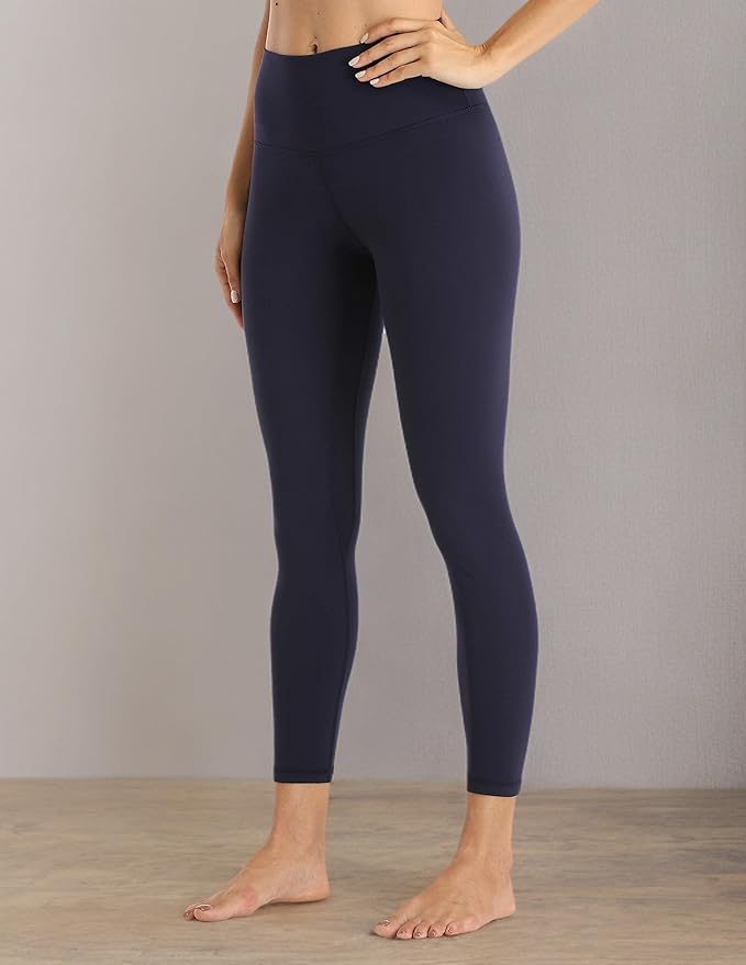 YUNOGA Women's Ultra Soft High Waisted Seamless Leggings Tummy Control Yoga Pants