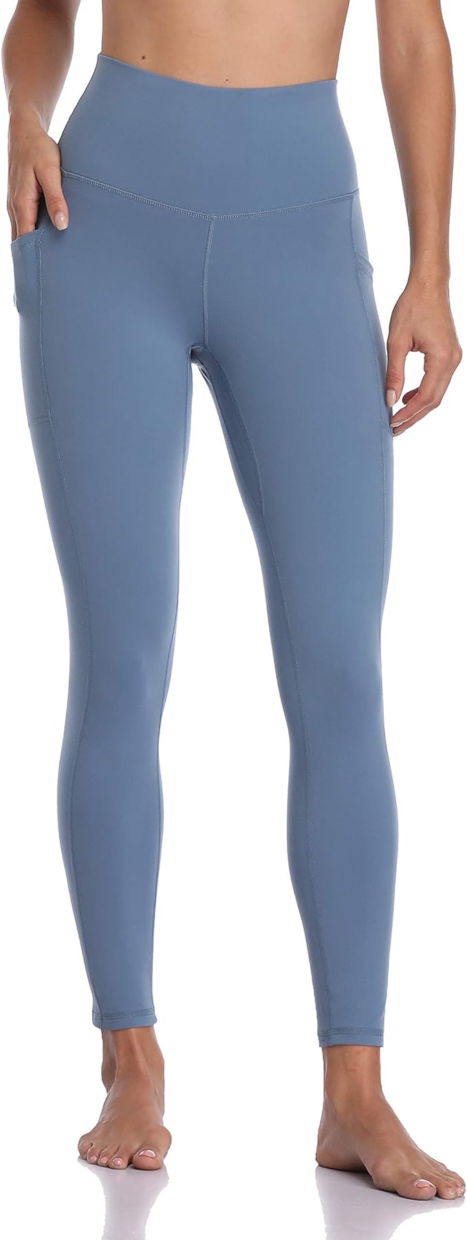 Colorfulkoala Women's High Waisted Yoga Pants 7/8 Length Leggings with Pockets