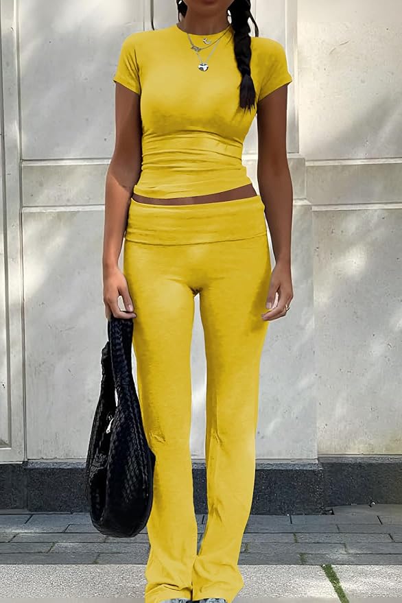 Nimsruc Two Piece Lounge Sets For Women Summer Outfits