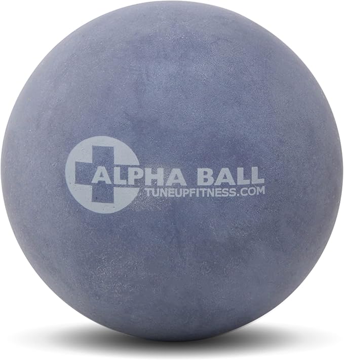 Tune Up Fitness – Alpha Ball | Large Therapy Ball | Massage Ball for Myofascial Release, Pain Relief - Back, Shoulders, Hamstrings, Hips, Glutes