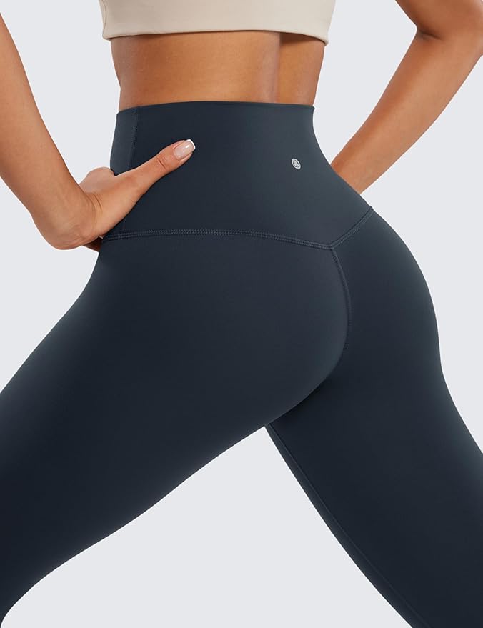 CRZ YOGA Butterluxe Yoga Capris Leggings 19'' - High Waisted Workout Buttery Soft Athletic Lounge Womens Crop Pants