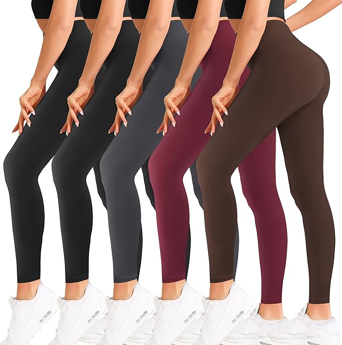 Natural Feelings Buttercloud High Waisted Leggings for Women Ultra Soft Stretch Slim Yoga Leggings