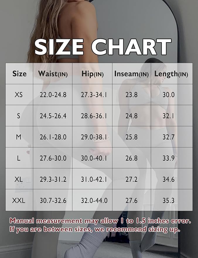 Ieumaz Scrunch Butt Lifting Leggings for Women Gym Seamless Workout Leggings Mid Low Waist Tummy Control Yoga Pants