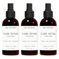 Muse Apothecary Flush Ritual - Aromatic & Refreshing Toilet Spray, Use Before You Go, 8 oz, Infused with Natural Essential Oils - Tonka Bean + Amber + Warm Cedarwood, 3 Pack