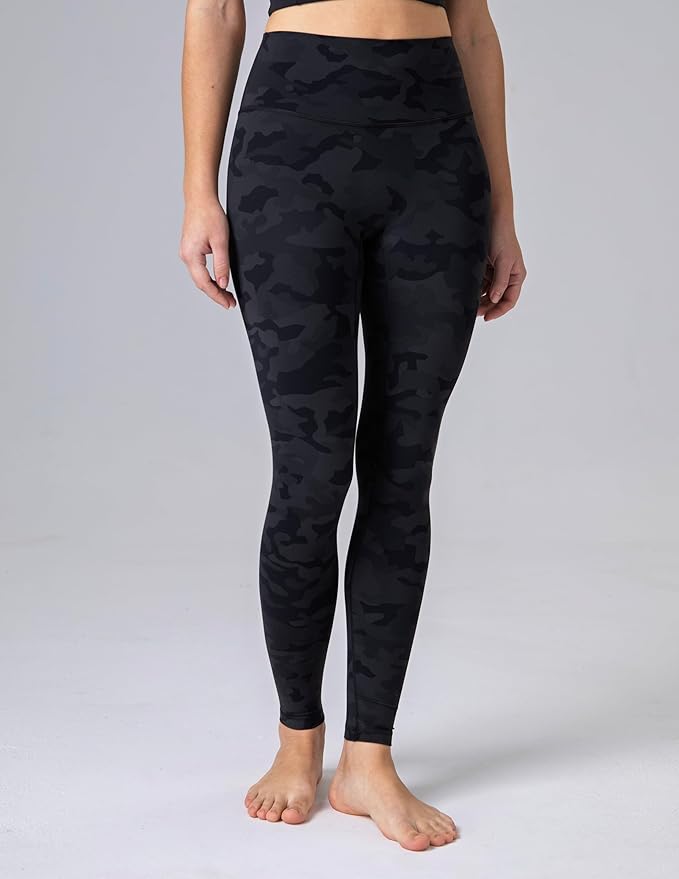 Colorfulkoala Dreamlux No Front Seam Leggings for Women 25"/28" Inseam, High Waisted Buttery Soft Yoga Pants