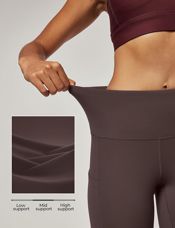 IUGA High Waist Yoga Pants with Pockets, Leggings for Women Tummy Control, Workout Leggings for Women 4 Way Stretch