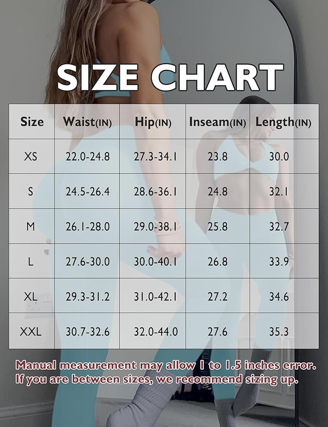 Ieumaz Scrunch Butt Lifting Leggings for Women Gym Seamless Workout Leggings Mid Low Waist Tummy Control Yoga Pants
