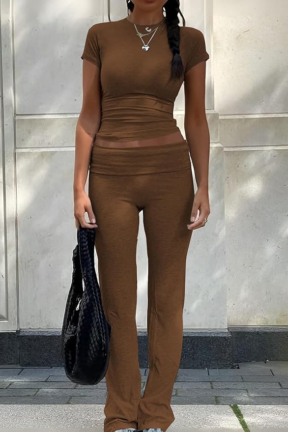 Nimsruc Two Piece Lounge Sets For Women Summer Outfits