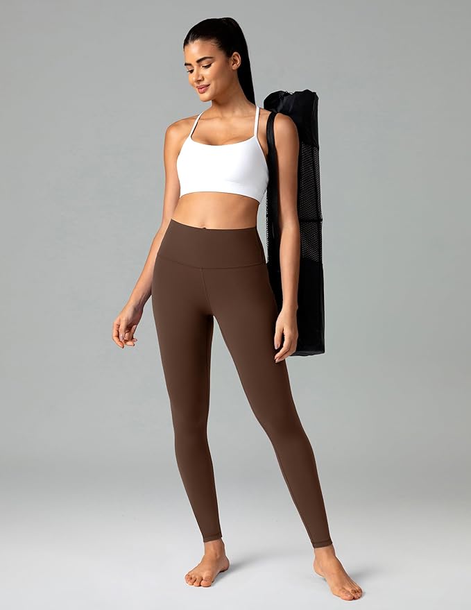 Colorfulkoala Women's Dreamlux High Waisted Workout Leggings 25" / 28" Inseam Yoga Pants