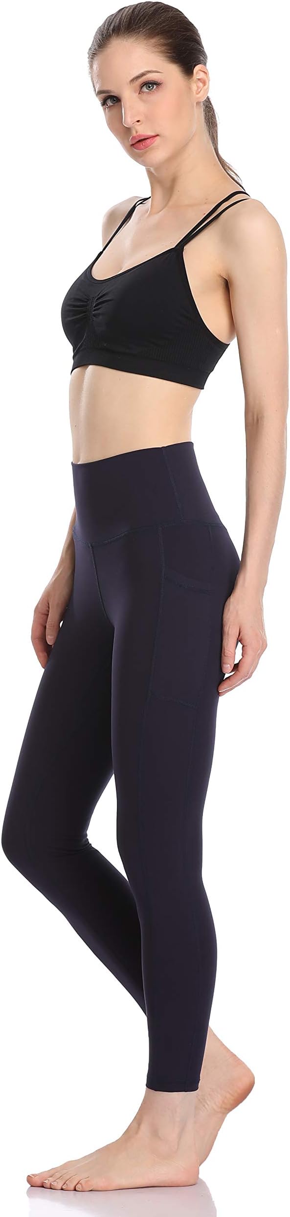 Colorfulkoala Women's High Waisted Yoga Pants 7/8 Length Leggings with Pockets