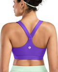 RUNNING GIRL Sports Bras for Women, Molded Cup High Impact Sports Bra Workout Bras for Women High Support Racerback