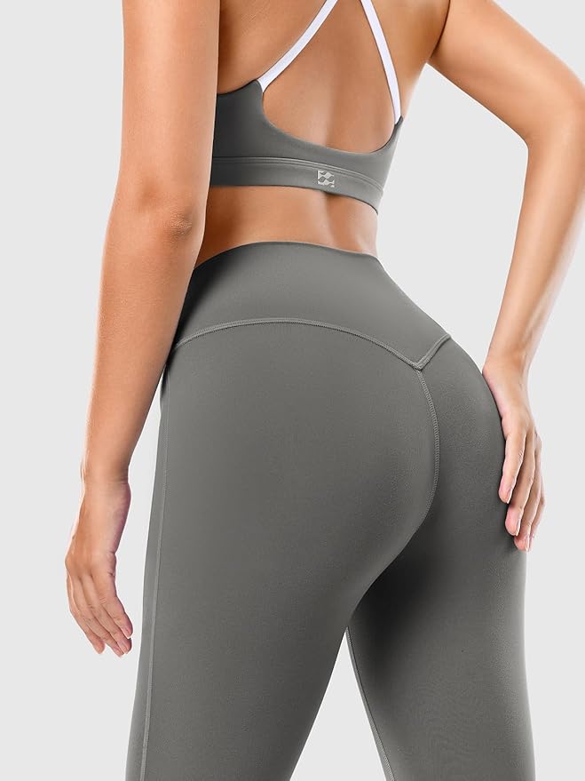 2 Piece Workout Sets for Women, Camisole Square Neck Tops & Seamless Leggings, Gym Yoga Pilates Outfits