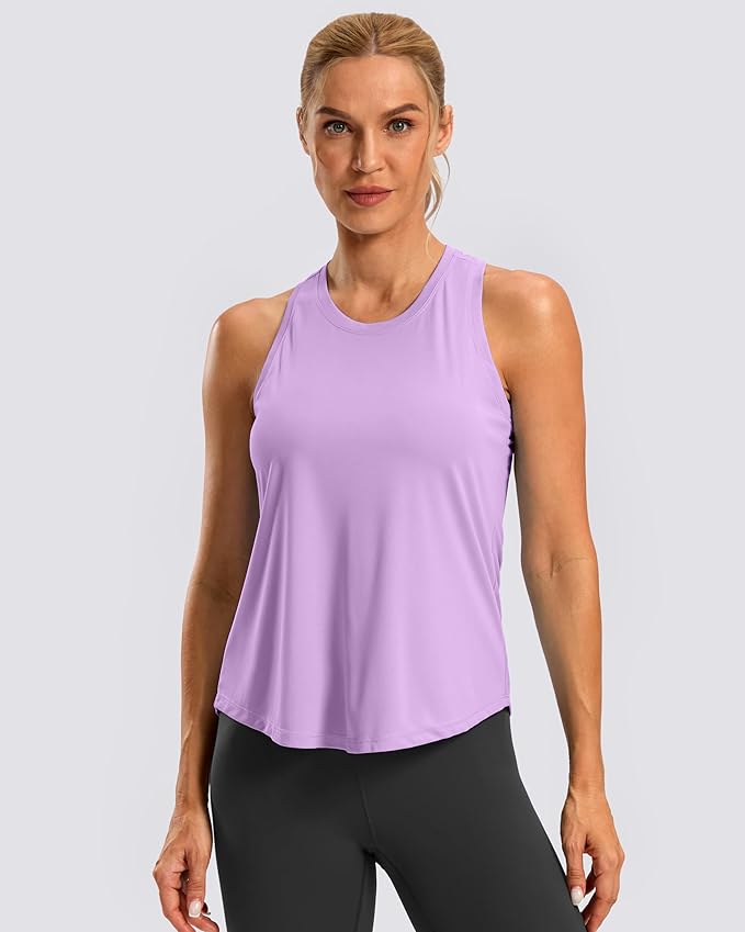 G Gradual Women's Workout Tank Tops Racerback Athletic Yoga Tops Loose Fit Sleeveless Running Gym Sports Shirts for Women