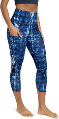 ODODOS Women's High Waisted Yoga Leggings with Pockets, Tummy Control Non See Through Workout Athletic Running Yoga Pants