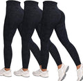 Aoxjox High Waisted Workout Leggings for Women Tummy Control Buttery Soft Yoga Metamorph Deep V Pants 26"