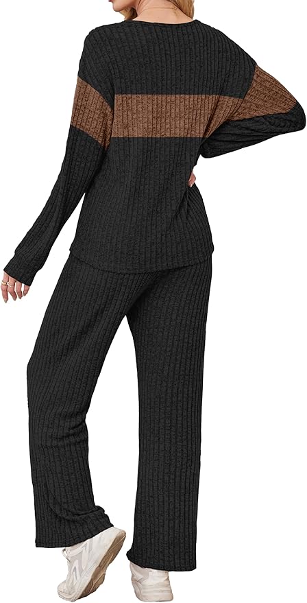 RUMIA Lounge Sets for Women 2026 Vacation Matching Track Suits Sweater Fall Outfits (S-2XL)