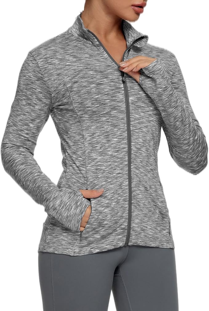 GYM RAINBOW Workout Jackets for Women Athletic Jacket Spring Running Yoga Jackets