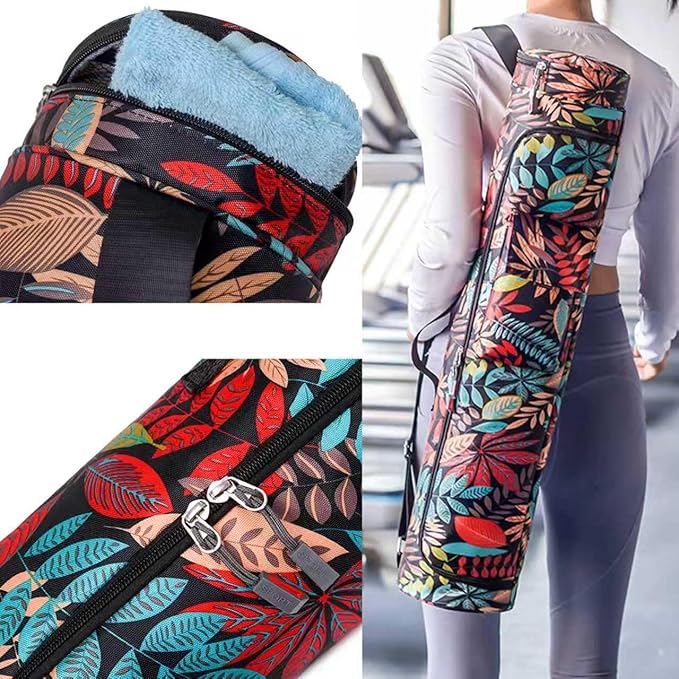 Cork Yoga Mat, 72 * 27 Non-Slip Yoga Mat & Waterproof Mat Bag, Eco-Friendly Exercise Mat for Hot Yoga, Gym, Travel, Men & Women