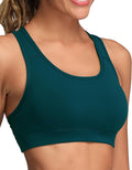 Oalka Women's Racerback Sports Fitness Support Workout Running Bras