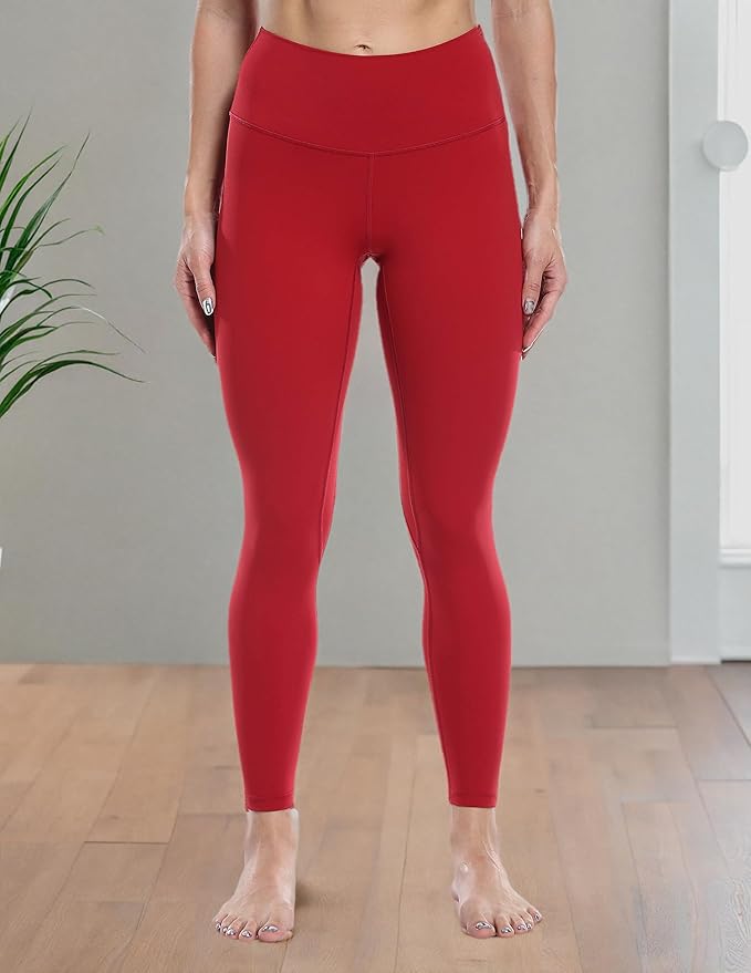 Colorfulkoala Buttery Soft Leggings for Women - High Waist 7/8 Length Workout Gym Yoga Pants