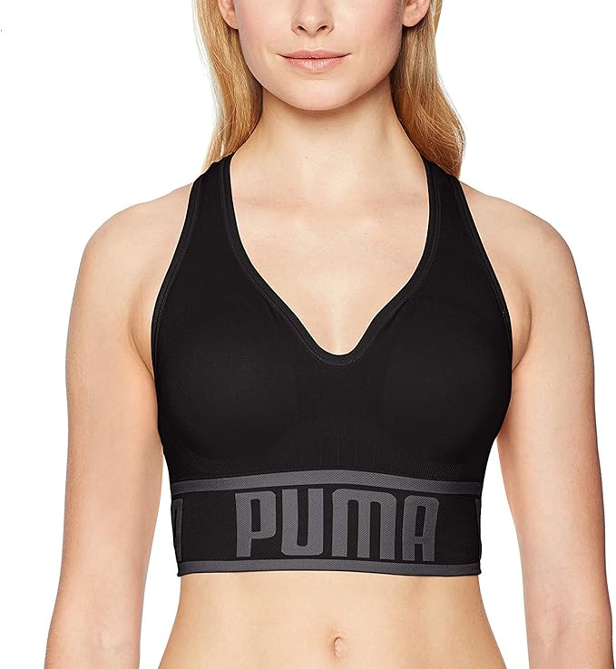 PUMA Women's Seamless Padded Sports Bra