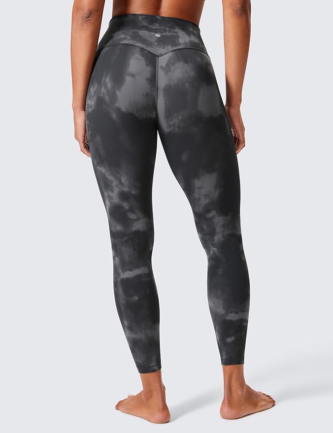 CRZ YOGA Butterlift Workout Leggings 25" - High Waisted Pilates Gym Athletic Womens Yoga Pants Buttery Soft