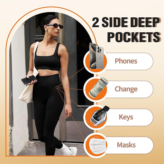 FULLSOFT 3 Pack Leggings for Women High Waisted Soft Black Yoga Pants for Workout Athletic Running Reg & Plus Size