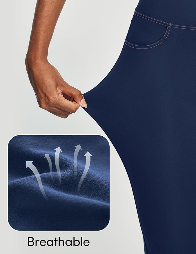 IUGA High Waist Yoga Pants with Pockets, Leggings for Women Tummy Control, Workout Leggings for Women 4 Way Stretch
