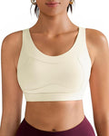 RUNNING GIRL High Impact Sports Bras for Women,Racerback Running Bra Workout Crop Tank Tops Longline Sports Bra Push up