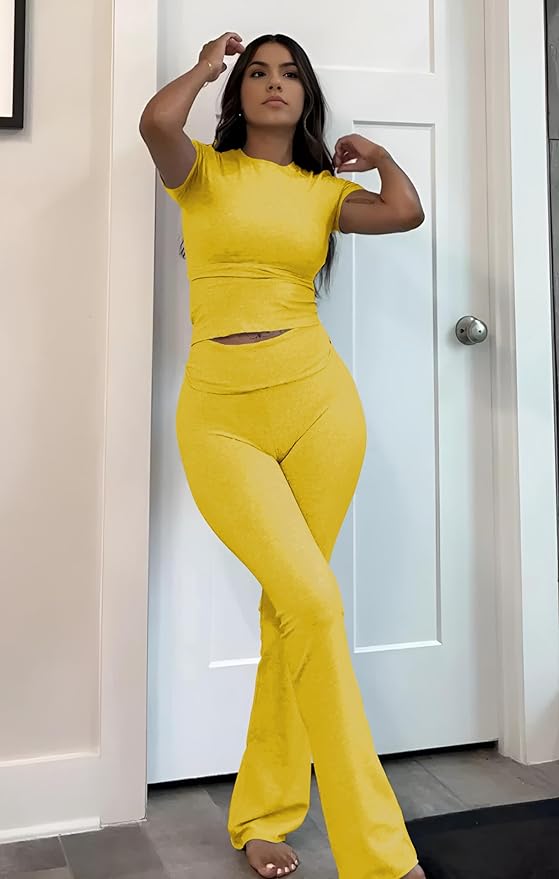Nimsruc Two Piece Lounge Sets For Women Summer Outfits
