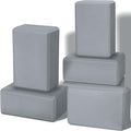 Wettarn 6 Pack Yoga Blocks 9 x 6 x 4 Inch Eva Foam Lightweight Non Slip Yoga Props for Yoga Pilates Stretching Meditation