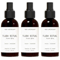 Muse Apothecary Flush Ritual - Aromatic & Refreshing Toilet Spray, Use Before You Go, 4 oz, Infused with Natural Essential Oils - Coconut + Sandalwood, 3 Pack