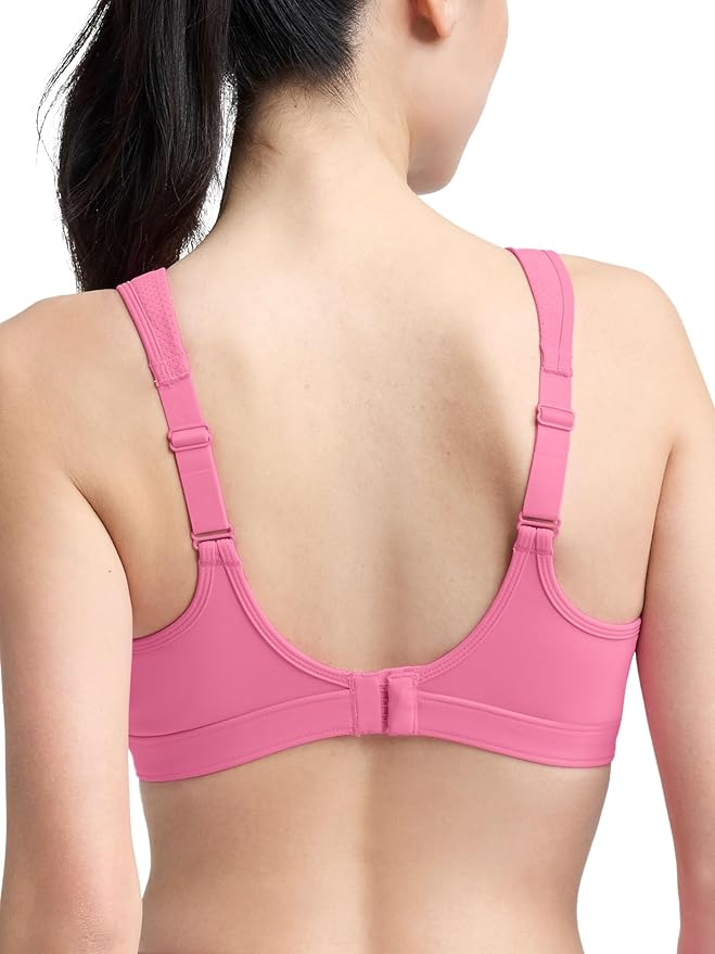 Champion Womens Women's Sports Bra, High-Impact, Maximum Support, Breathable, Moisture Wicking
