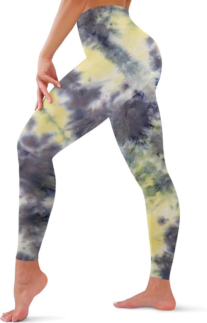 YUDSUD High Waisted Leggings for Women - Tummy Control Yoga Pants for Workout Running Athletic Women's Leggings Plus Size