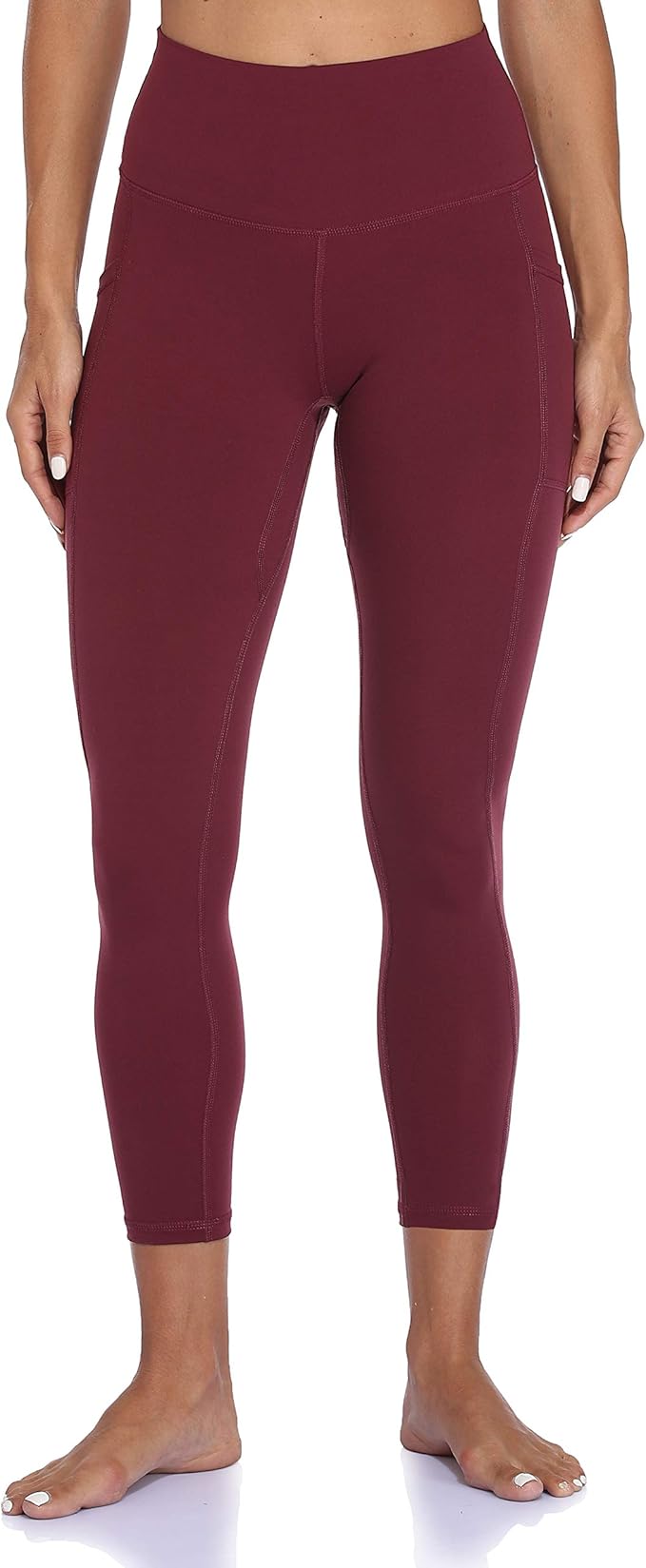 Colorfulkoala Women's High Waisted Yoga Pants 7/8 Length Leggings with Pockets