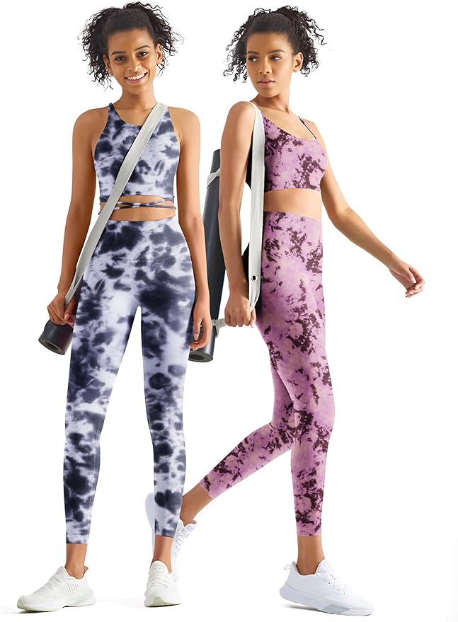 3 Pack Leggings with Pockets for Women,Butt Lift High Waisted Tummy Control Workout Yoga Pants Reg & Plus Size