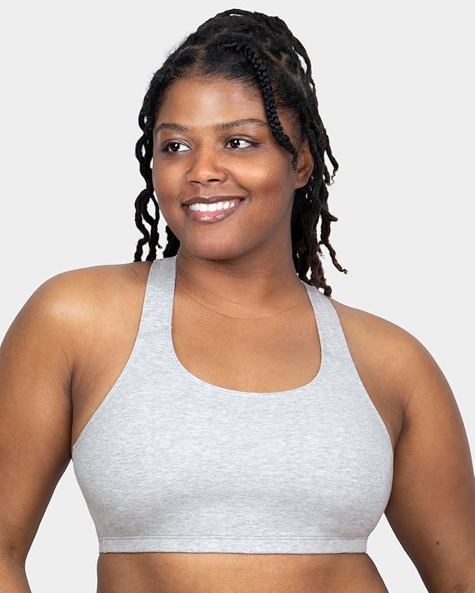 Fruit of the Loom Women's Cotton Tank Bra for Women - Ultimate Comfort & Breathable Fit