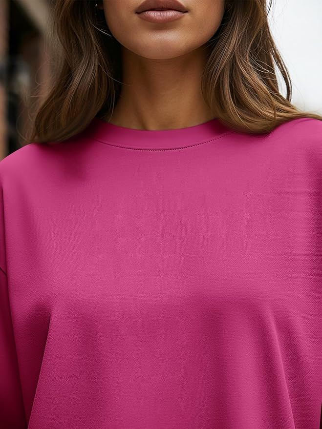 Trendy Queen Womens Spring Tops Oversized Long Sleeve T Shirts 2026 Basic Tee Fall Casual Workout Y2K Clothes
