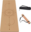Premium Cork Yoga Mat Non Slip Thick Cork Exercise & Fitness Mat for Yoga, Pilates, & Home Workouts(72" x 24" x 5mm Thick)