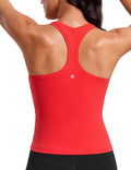 CRZ YOGA Butterluxe Racerback Tank Tops for Women - Yoga Workout Casual Gym Athletic Camisole Tight Sleeveless Shirts