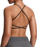 Aoxjox Women's Workout Sports Bras Fitness Trinity Ivy Low Impact Bra Yoga Crop Tank