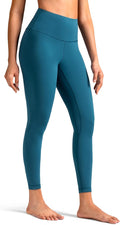 Colorfulkoala Women's High Waisted Tummy Control Workout Leggings 7/8 Length Ultra Soft Yoga Pants 25"