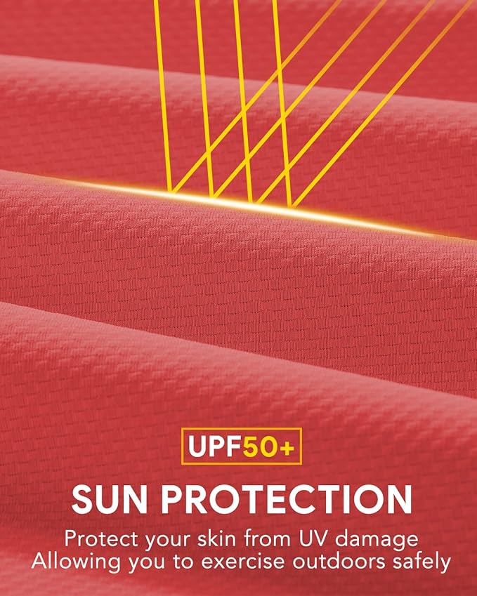 We1Fit Women's UPF 50+ Sun Protection Jacket Hoodie Sun Shirts Hiking Running Athletic Shirt