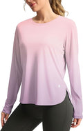 Women's Sun Shirts UPF 50+ Long Sleeve UV Protection Shirt Lightweight Quick Dry Workout Hiking Tops for Women